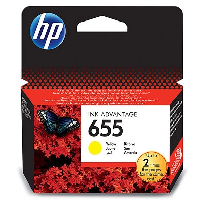 Ink for printer hp 655 yellow