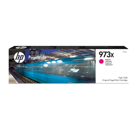 Ink for printer hp 973x high yield magenta original pagewide
