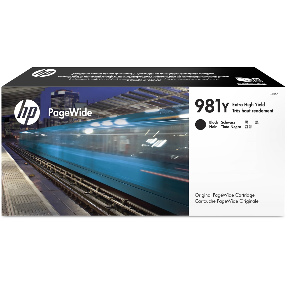 Ink for printer hp 981y extra high yield black original pagewide