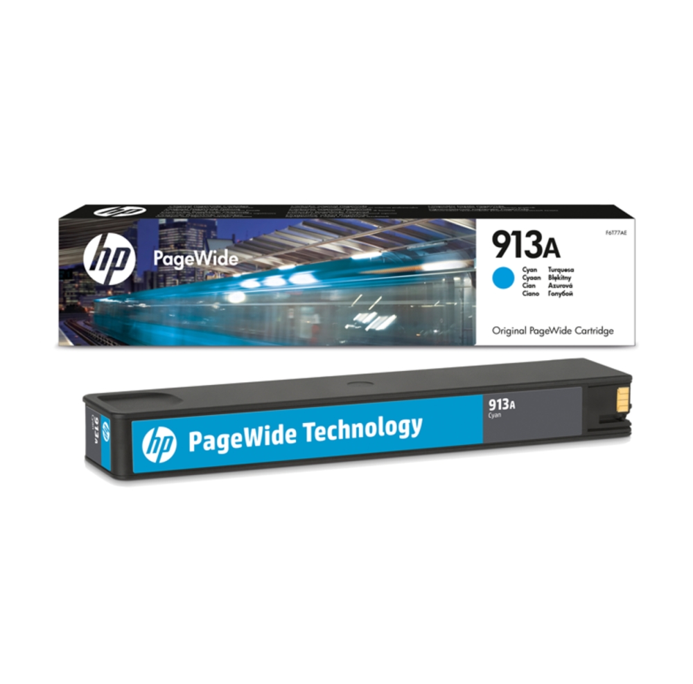 Ink for printer hp 913a cyan original pagewide