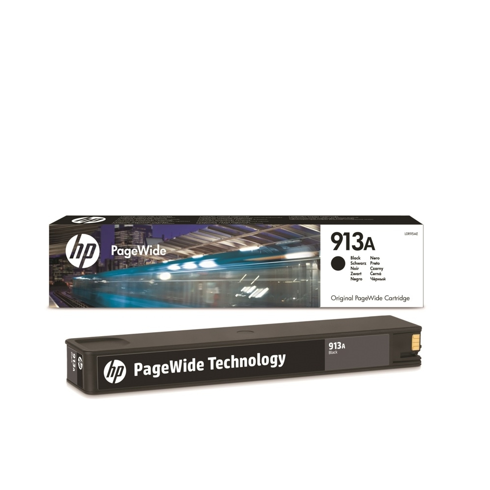 Мастило за принтер HP 913A Black Original PageWide
