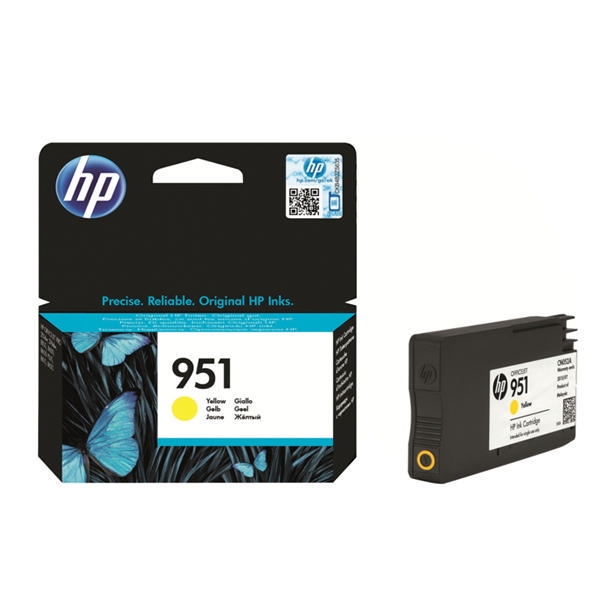 Ink for printer hp 951 yellow officejet
