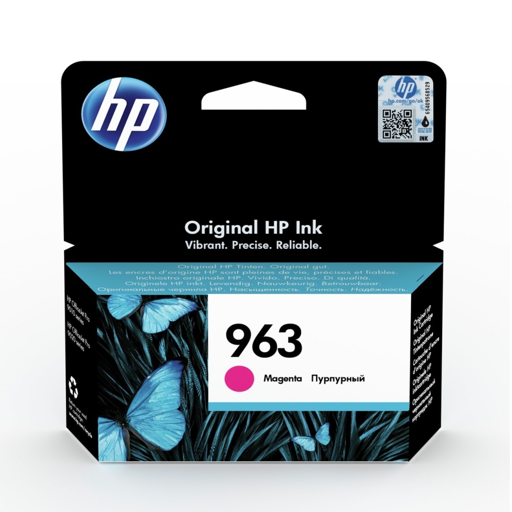 Ink for printer hp 963 magenta original
