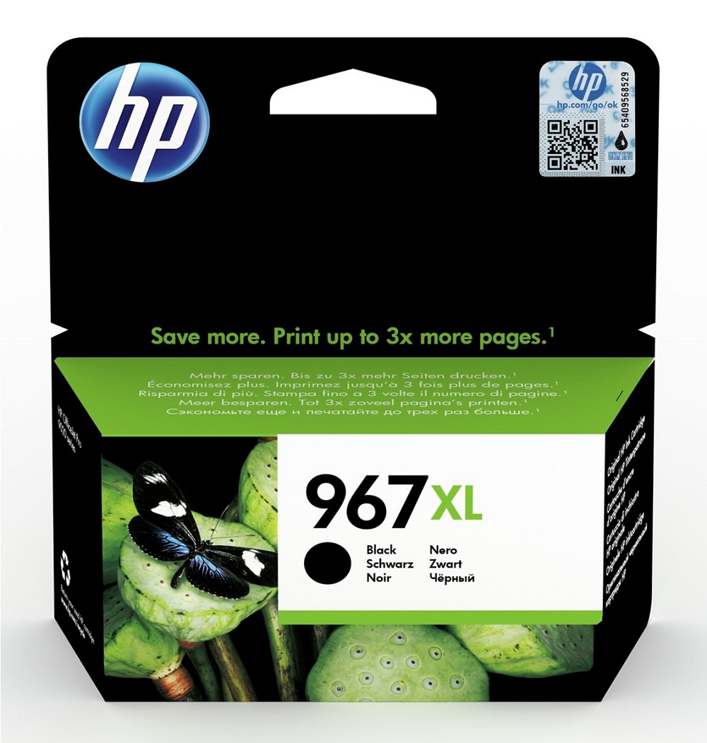 Мастило за принтер HP 967XL Extra High Yield Black Original