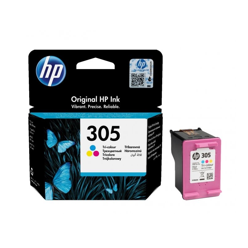 Ink for printer hp 305 tri-color original