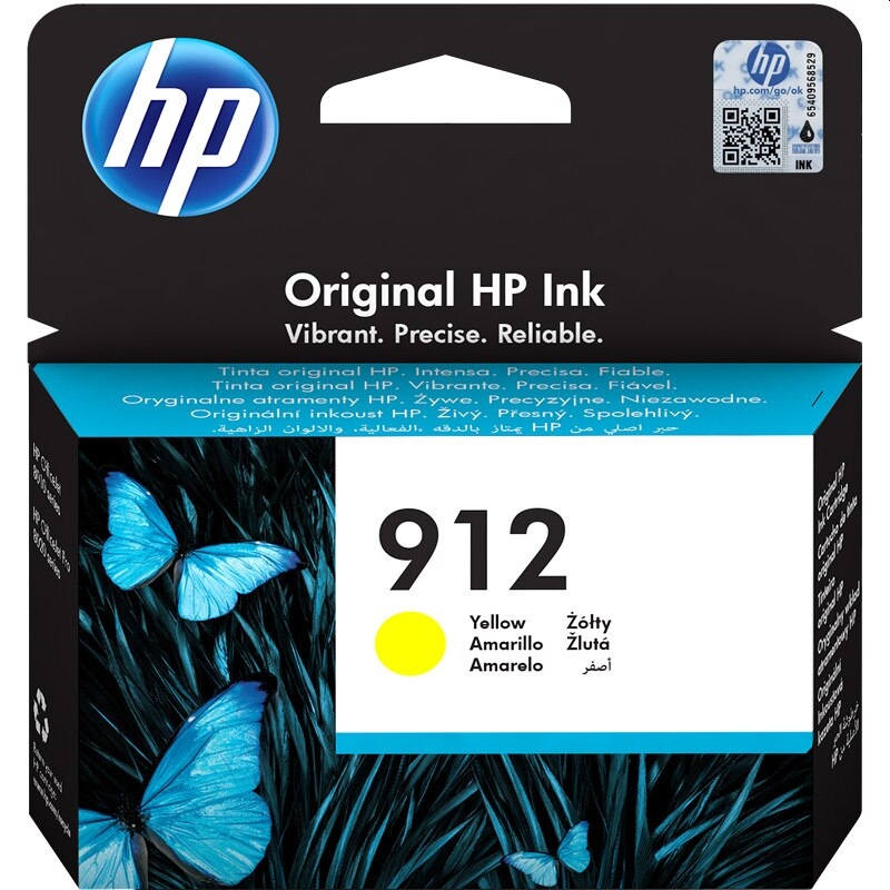Ink for printer hp 912 yellow
