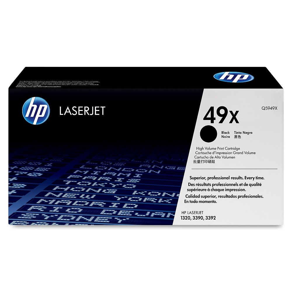 Тонер касета HP 49X Black LaserJet