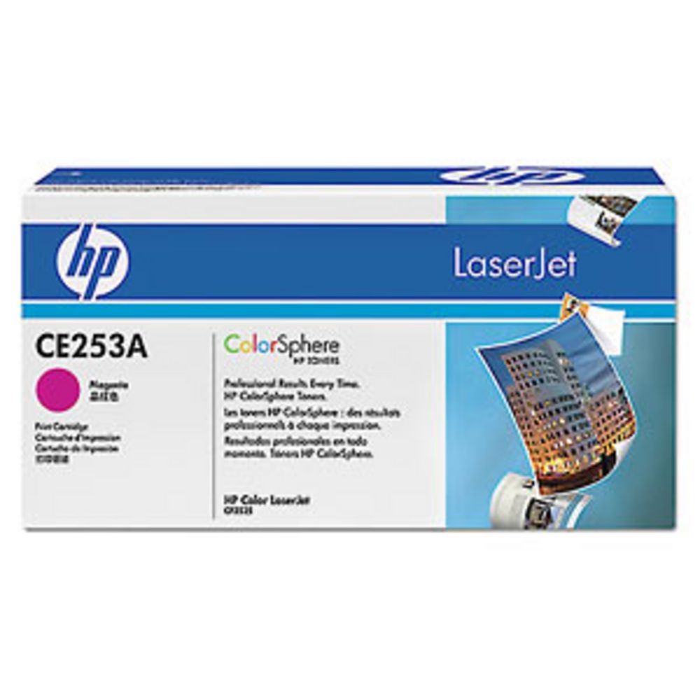 Toner cartridge hp color laserjet ce253a magenta