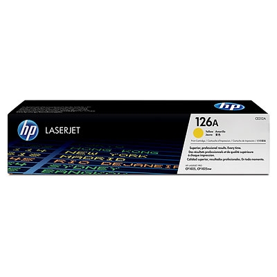 Тонер касета HP 126A Yellow LaserJet