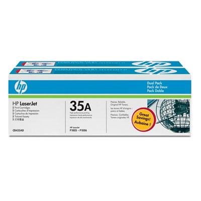 Тонер касета HP 35A Black Dual Pack LaserJet