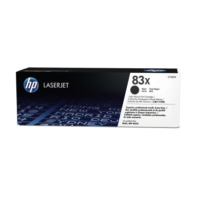 Toner cartridge hp 83x black laserjet (cf283x)