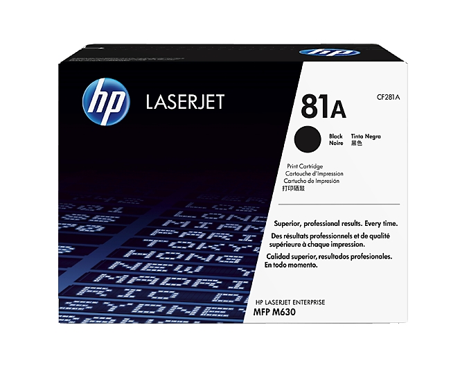 Тонер касета HP 81A Black Original LaserJet