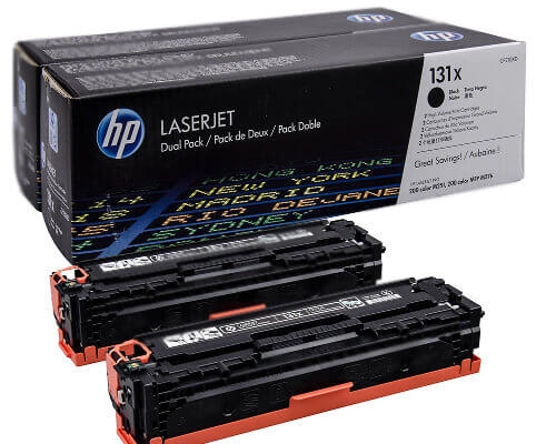 Тонер касета HP 131X 2-pack High Yield Black Original