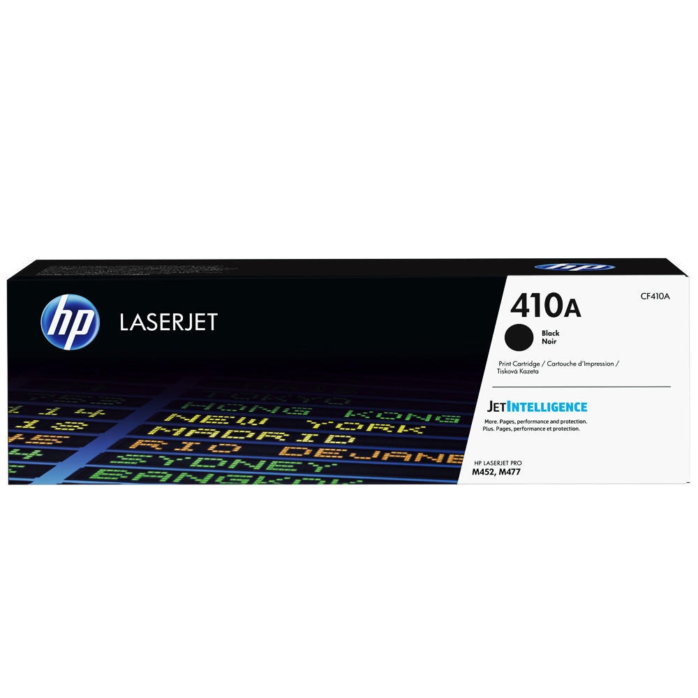 Toner cartridge hp 410a black original laserjet cartridge (cf410a)