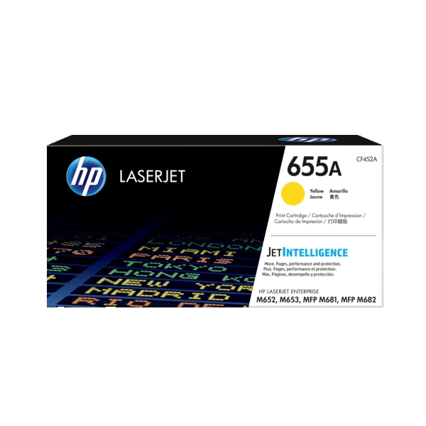 Тонер касета HP 655A Yellow Original LaserJet (CF452A)