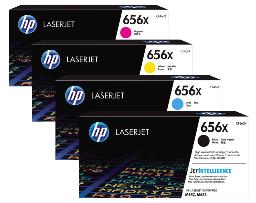 Тонер касета HP 656X High Yield Cyan Original LaserJet (CF461X)