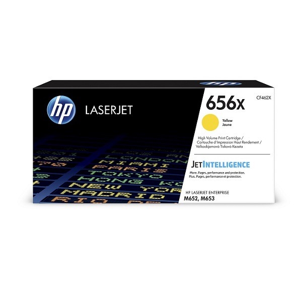 Тонер касета HP 656X High Yield Yellow Original LaserJet (CF462X)