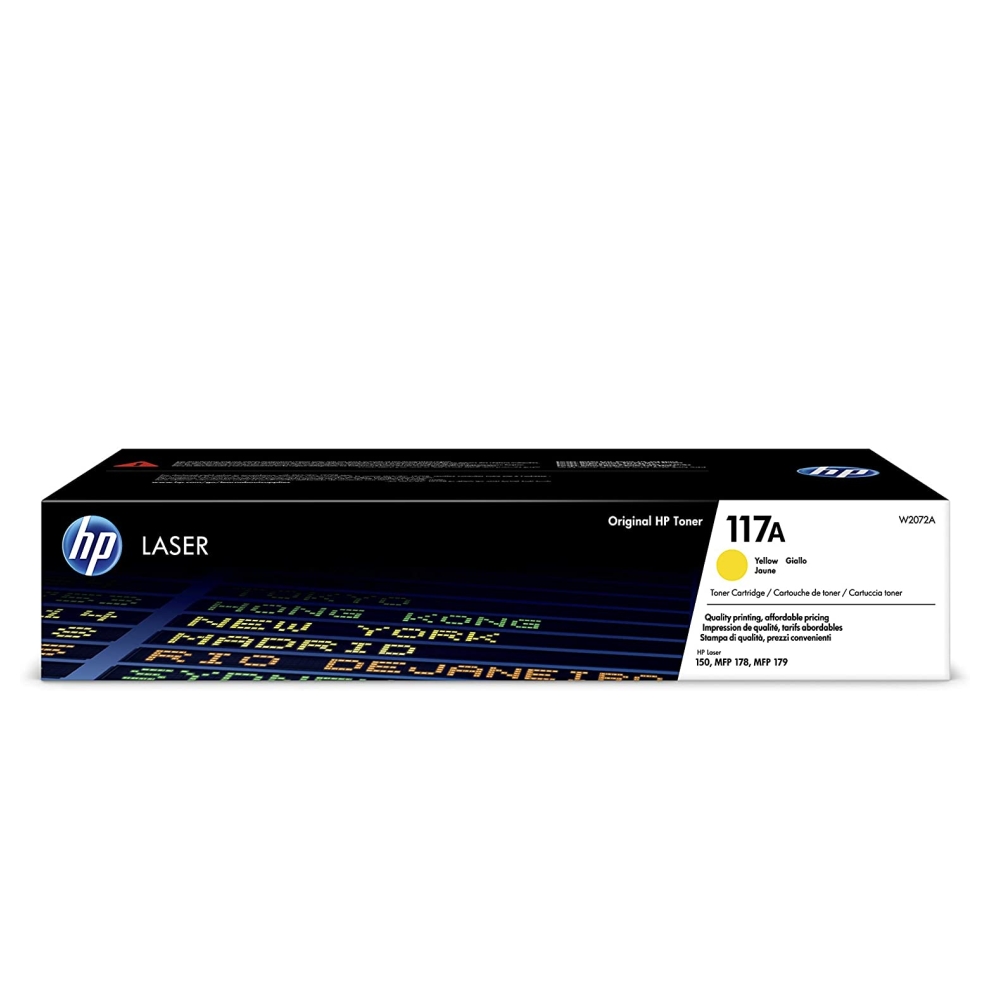 Тонер касета HP 117A Yellow Original Laser