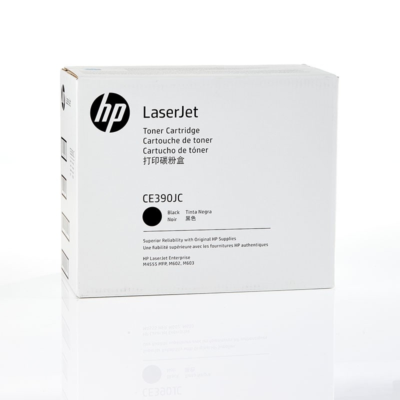 Toner cartridge HP CE390JC Black Contract