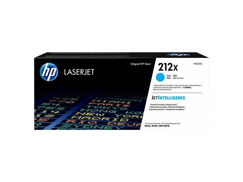 Тонер касета HP 212X High Yield Cyan Original LaserJet