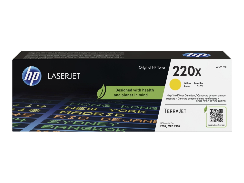 Toner cartridge HP 220X Yellow