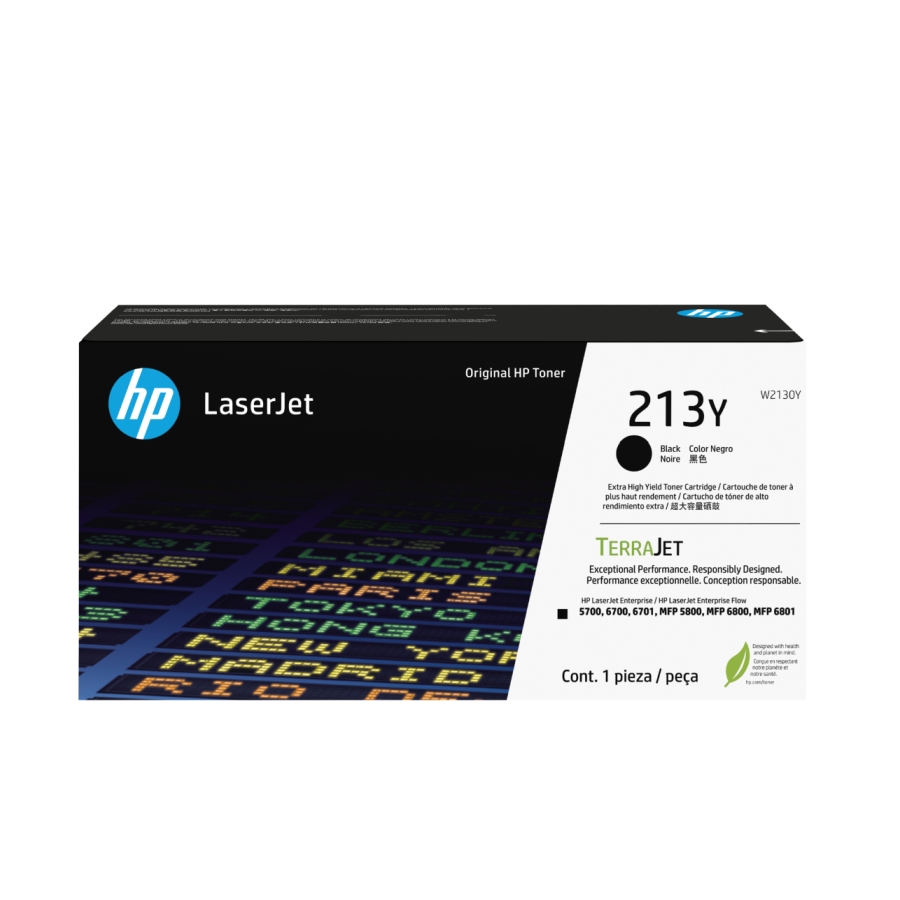 Тонер касета HP 213Y Black Original