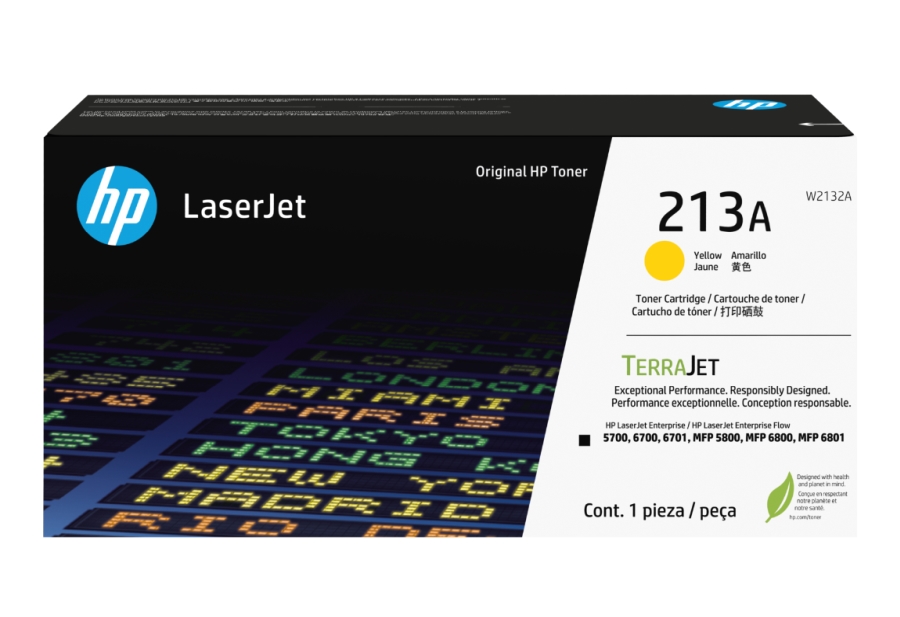 Тонер касета HP 213A Yellow Original