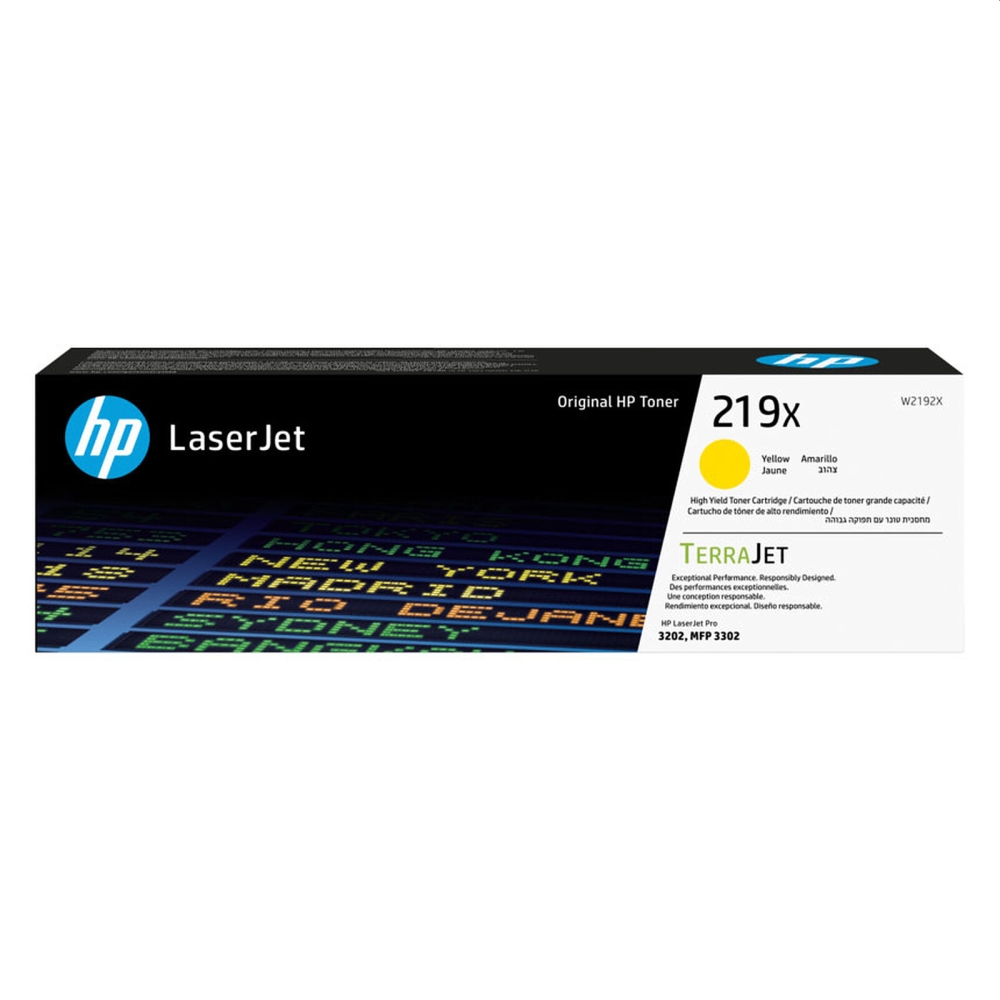 Тонер касета HP 219X High Yield Yellow