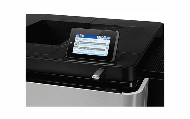 Laser printer hp laserjet enterprise m806x+