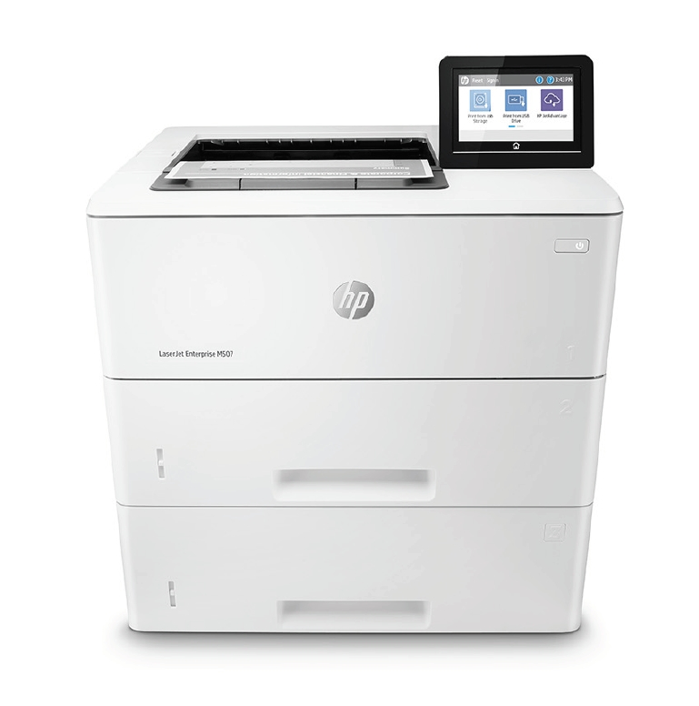 Лазерен принтер HP LaserJet Enterprise M507x lan/duplex/wi-fi