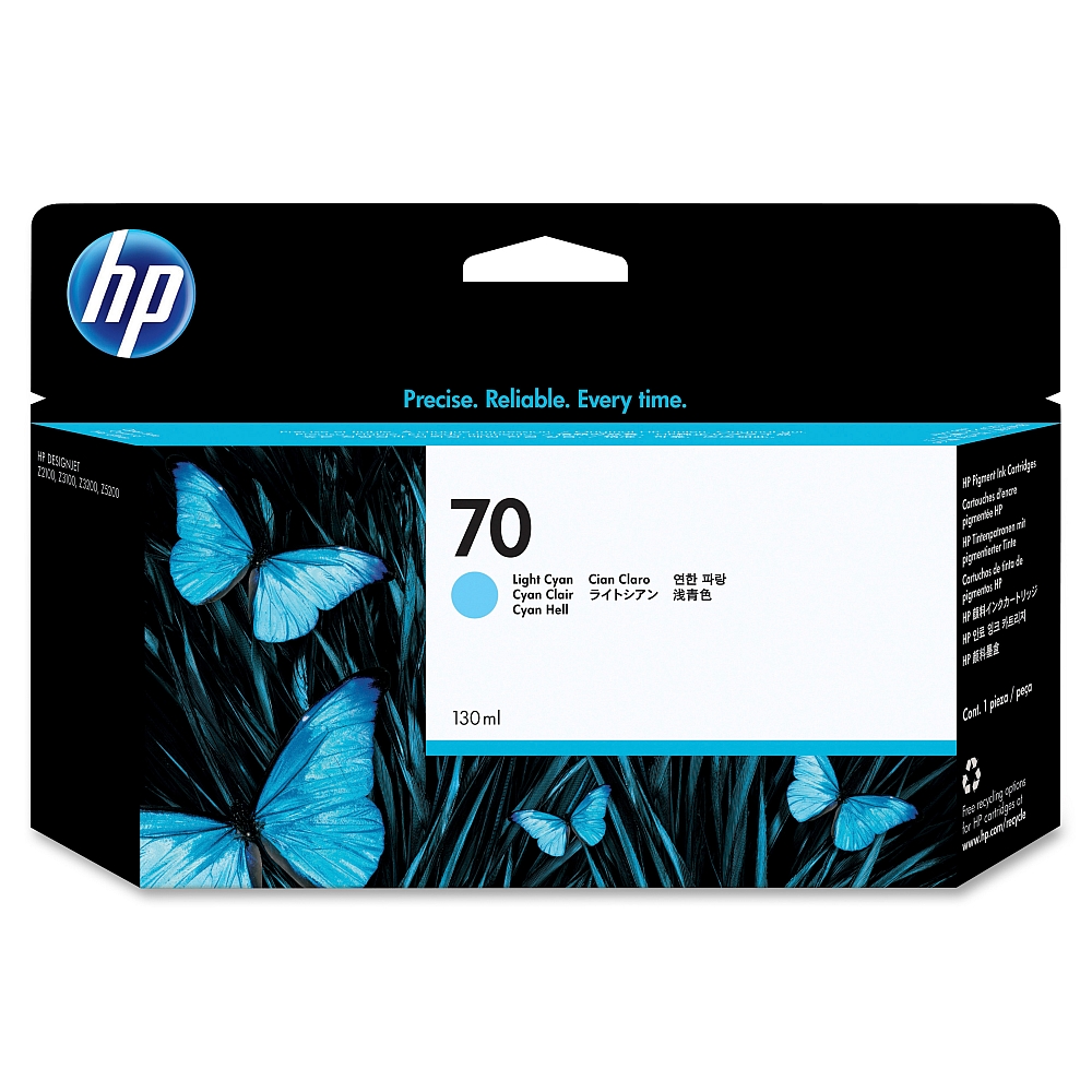 Консуматив HP 70 130-ml Light Cyan