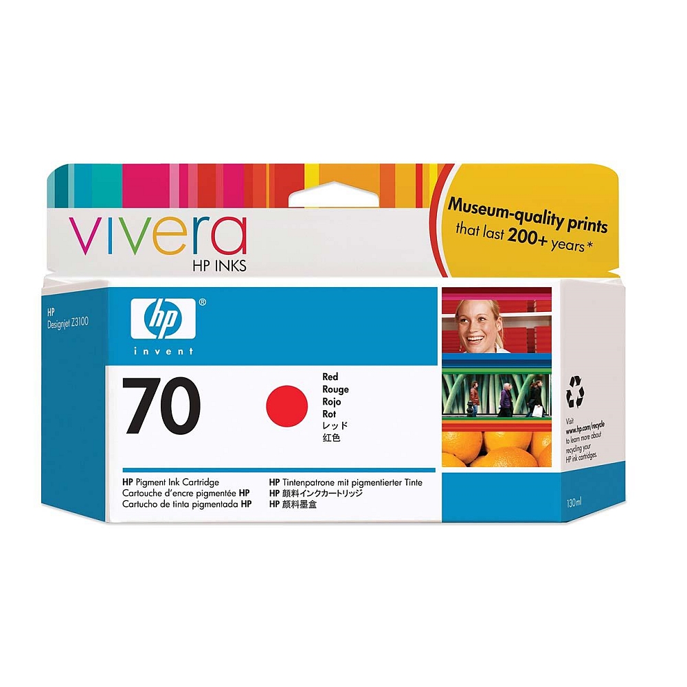 Консуматив HP 70 130-ml Red