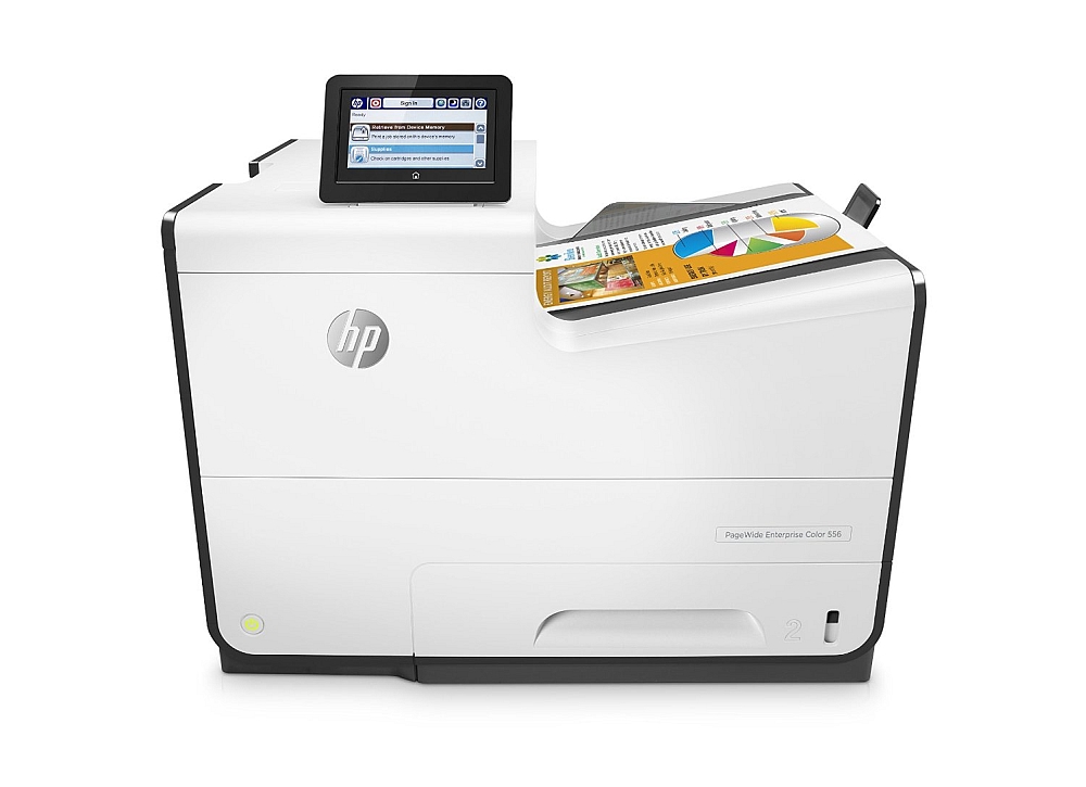 Ink printer hp pagewide enterprise color 556dn