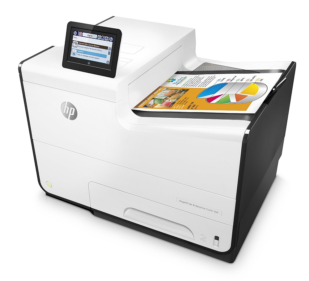 Ink printer hp pagewide enterprise color 556dn