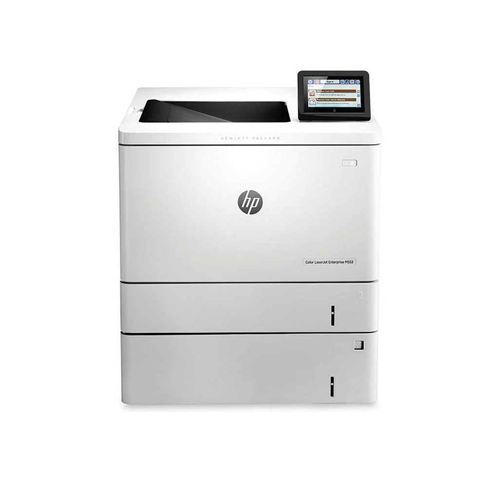 Laser printer hp color laserjet enterprise m553x lan/duplex/wi-fi