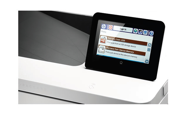 Laser printer hp color laserjet enterprise m553x lan/duplex/wi-fi