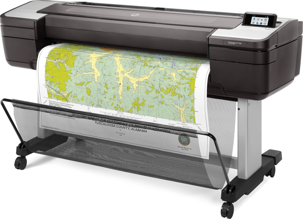 Мастиленоструен плотер HP DesignJet T1700 44-in Printer