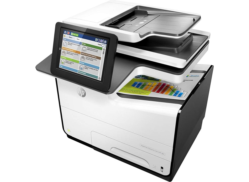 Ink mfp hp pagewide enterprise colormpf 586dn
