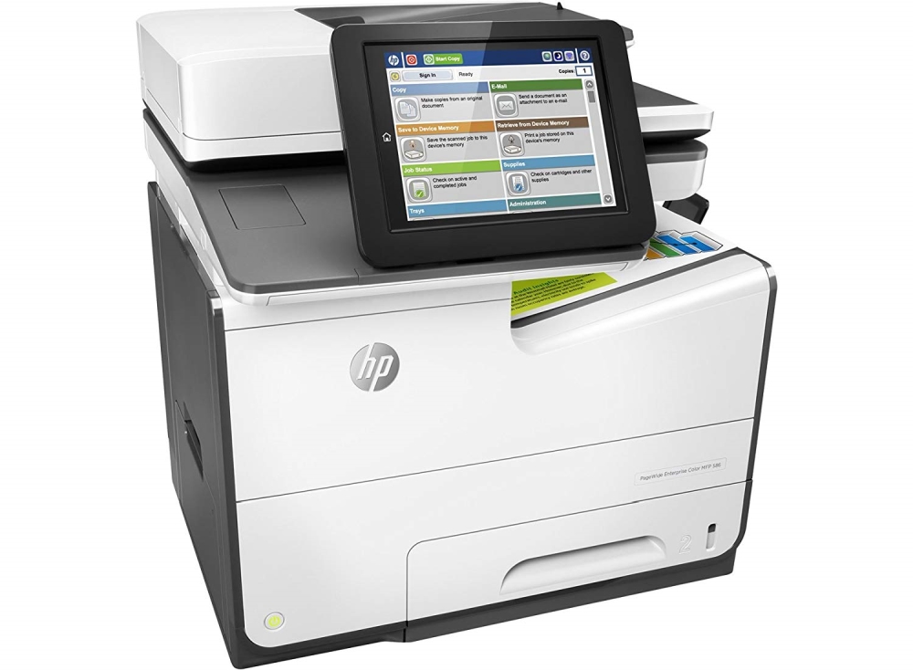Ink mfp hp pagewide enterprise colormpf 586dn