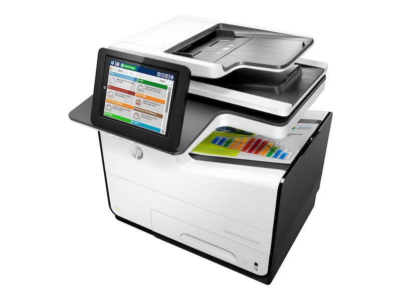 Ink mfp hp pagewide enterprise color flow mpf 586z