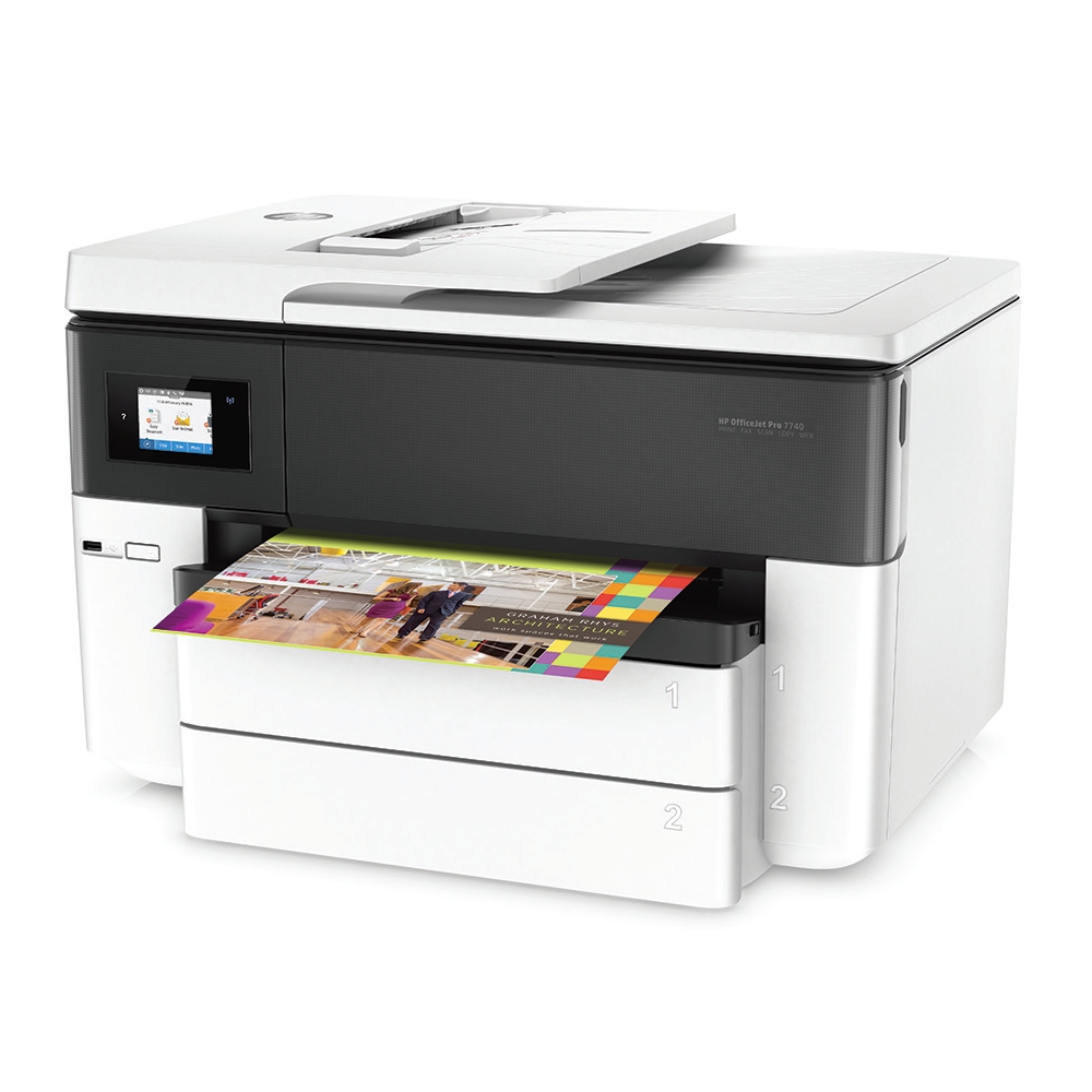 Ink mfp hp officejet pro 7740 widemat