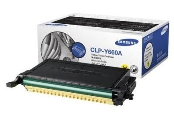 Тонер касета Samsung CLP-Y660A Yellow