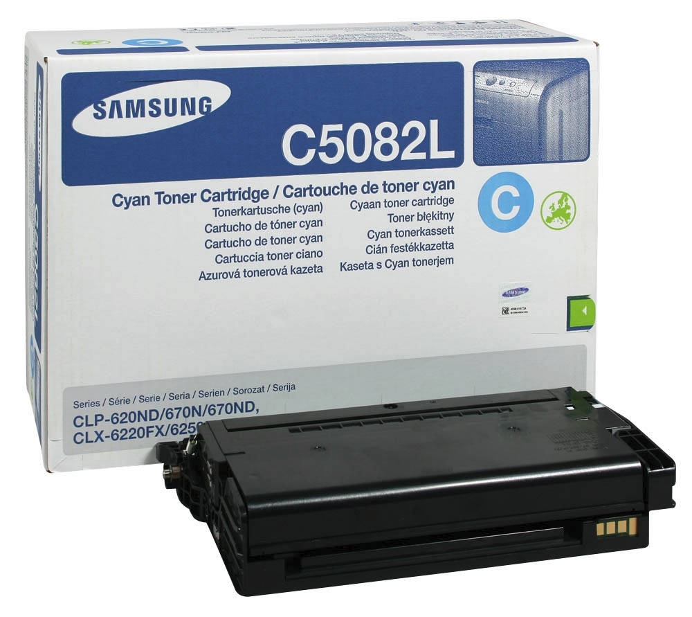 Тонер касета Samsung CLT-C5082L High Yield Cyan