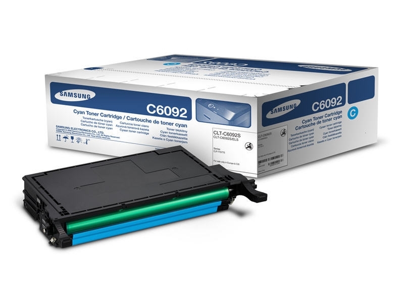 Тонер касета Samsung CLT-C6092S Cyan