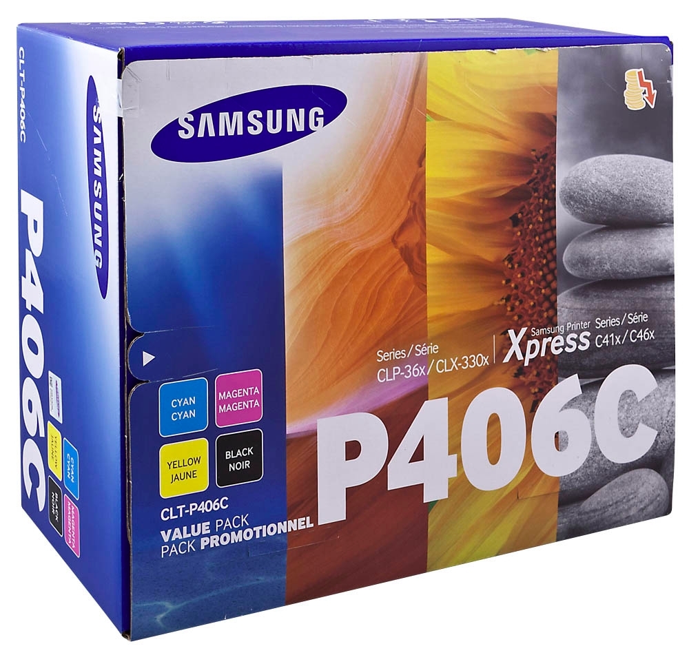 Тонер касета Samsung CLT-P406C 4-pk CYMK