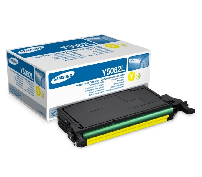 Тонер касета Samsung CLT-Y5082L High Yield Yellow