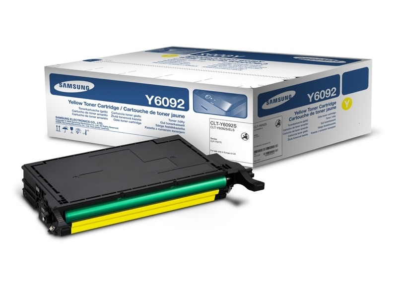 Тонер касета Samsung CLT-Y6092S Yellow