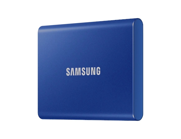 Hard disk samsung portable ssd t7 1tb, blue