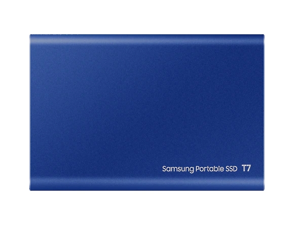 Hard disk samsung portable ssd t7 1tb, blue
