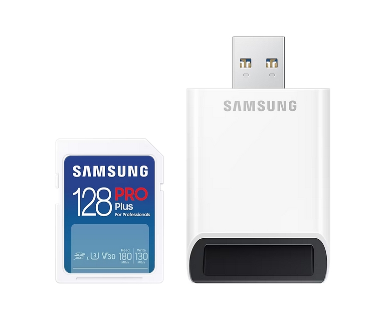 Memory card Samsung 128GB SD Card PRO Plus
